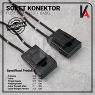 [ KELFINMOTOR ] Fuse Socket 045U Fuse Housing/ Black Fuse Box Socket Fuse Holder Fuse Connector