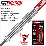 Red Dragon Darts Steel Tip Dart Hell Fire B Steel Tip (24G 26G)