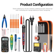 diymore SL103 60W อัจฉริยะดิจิตอลจอแสดงผลอุณหภูมิปรับเซรามิคด้านใน Thermal Core ไฟฟ้า