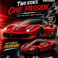 Hot Wheels Car Culture Ferrari (499P, Testarossa, LaFerrari)