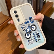 HP Phone Case For OPPO A3 Pro 5G A80 5G A3 4G A3 5G A3X 4G A3x 5G Sports Bike Case Mirror Cesing Acr