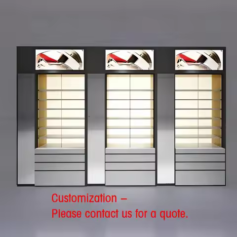 custom.Customized Optical Showcase with Lighting Design Cabinet Sunglasses Kiosk Eyewear Eyeglass Di