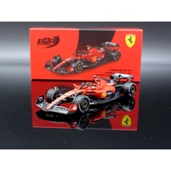 MASH Last BBR 1/64 Ferrari SF23 55 C. Sainz 2023 F1 Bahlin Station
