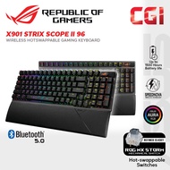 Asus X901 ROG Strix Scope II 96 NX Storm Mechanical Tri-Mode Wireless Gaming Keyboard - Storm Switch