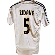 Real Madrid Jersey Home 2003-04 Signed Zinedine Zidane