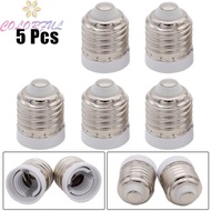 【COLORFUL】5pcs E27 to E17 light bulb Adapters Candelabra Chandelier convert Sockets LED