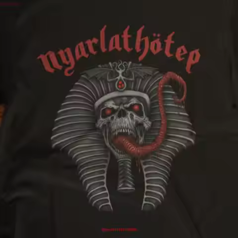 Nyarlathotep Reborn Black Pharaoh T Shirt HP Lovecraft Cthulhu Call of Great Old One long or short s