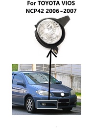 a pair for fog lamp fog light front bumper light lamp For TOYOTA VIOS NCP42 2006~2007 SOLUNA VIOS  F