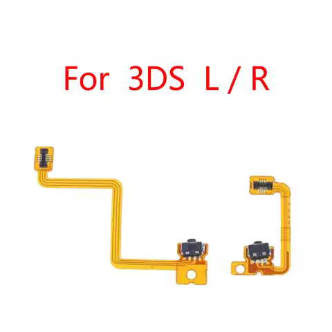 1Set For Nintendo 3DS XL LL R / L Left Right Switch Shoulder Trigger Button Ribbon Flex Cable New 3D