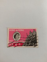1962年郵票百年紀念1角舊票(平郵2元)C1-1