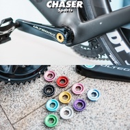 Chaser Shimano Hollow Crankset Ultra Light Aluminum Alloy Crank Cover Crankset Screw 105/UT/DA