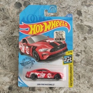 Hot Wheels 2018 Ford Mustang GT Merah Tampo Borja US Card Factory Sealed - HW SPEED GRAPHICS