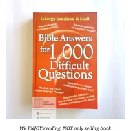 BIBLE ANSWERS FOR 1000 DIFFICULT QUESTIONS - BIBLE QUESTIONS