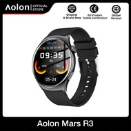 【Garansi 3 tahun】EYD &amp; Aolon Mars R3 Smartwatch Original | AMOLED Screen | Always On Display | 200+ Watch Face | 178+ Sport modes | Alloy Body Jam Pintar 1.43-inch Health Monitoring Tracker