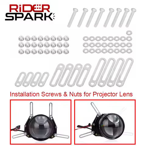Modify Screws For Hella 3R G5/Koito Q5 LED HID Lens Connecting Plates For Bi-xenon Projector Headlig