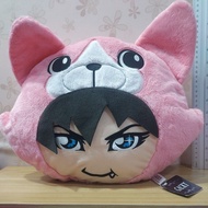 GACKT Gakucchi Pink Cat Mascot Plush Face CushionJ-rock pop music/Gakt Pillow Doll Wearing A Second-