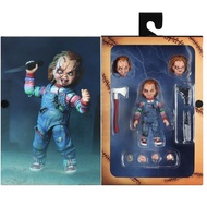 NECA Chucky cult Chucky cult TV Version Horror Ghost Doll Doll Figure Model
