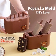 Food Grade Popsicle Mold Homemade Ice Cream Mold Ice Box Children DIY Popsicle Mold Summer