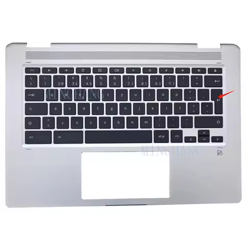 M For HP Chromebook x360 14 G1 Laptop Keyboard Palmrest Upper Case L50840-131