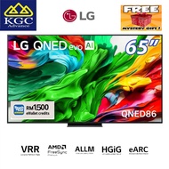 LG 65" QNED evo AI Smart TV 65QNED86ASA Mini-LED 144Hz Gaming Mode* Dolby Vision & HDR10 4K UHD [202