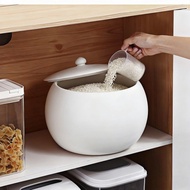 5KG/10kilo Ceramic Rice Dispenser Rice Storage Box Rice Organizer Insect-Proof ceramic jar for rice