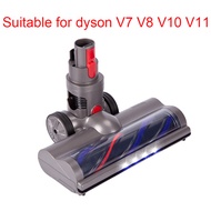 Electric Turbo Fluffy Floor Roller Brush Head for Dyson V8 V7 V10 V11 Vacuum Cleaner Brush Parts Acc