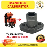 （Ready Stock) Manifold Carburetor Mesin Rumput BG328 OGAWA