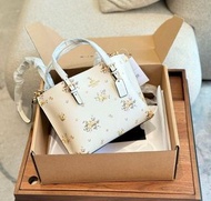 全新🌸 COACH Outlet Mollie 25小托特菊花 手提包 單肩包