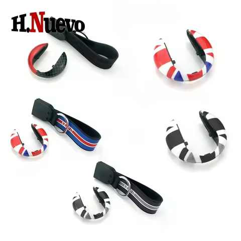 Car Key Ring For Mini Cooper F55 F54 Clubman JCW Key Chain Holder For Mini Cooper JCW One F54 F55 F5