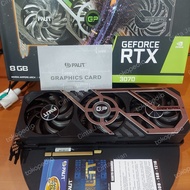 NVIDIA GEFORCE PALIT GAMINGPRO RTX 3070 NON LHR 8GB DDR6 SEKEN 2024