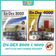 ❒۞●▧♤【Petcher】En-Dex 4000 & 8000 Endex Per Tablet Endex 4000 Endex 8000 Endex For Dogs Endex Anti Ti