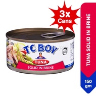 TC Boy Tuna Solid in Brine, 150g, Bundle Of 3
