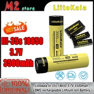 Liitokala lii-35s 18650 3.7V 3500mah BMS rechargeable Power Lithium-ion for LED Flashlight Battery