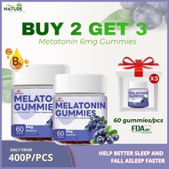 [Buy 2 Get 3] Melatonin Gummies help Fall asleep faster, stay asleep longer, and wake up refreshed