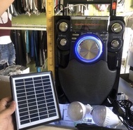 Solar home lighting system FM/AM Radio/karaoke