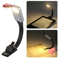 BEAUTY Reading Clip Light USB Rechargeable Eye Protection Kindle eBook Readers Night Light