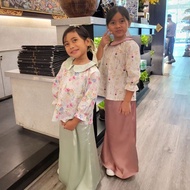 KURUNG MAREAM JEAN Baju Kurung Budak Perempuan Baby Girl Kids Kurung Cotton Baju Raya 2024 Gosh Kids Design