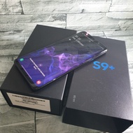 (second) samsung s9plus s9+ ram 6/64 fullset ex resmi samsung sein