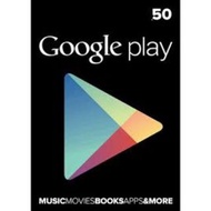 ( 暫時售罄)香港地區$50 google play gift card