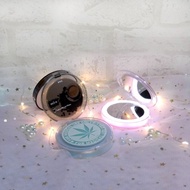 客製化 LED 化妝鏡 來圖訂做 補妝鏡 鏡子 掀蓋鏡 便攜折疊鏡訂製