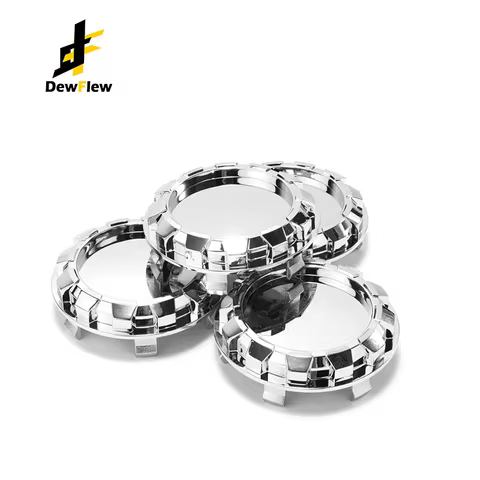DewFlew 2/4Pcs Out 83mm(3.27in) Inner 76mm(2.99in) Car Wheel Center Caps For 2005-2013 Yukon 2007-20