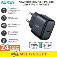 Aukey Charger iPhone 20W Type C PD3.0 Fast Charging Omnia Mini PA-B1S
