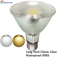 KEEP Full Glass 13W PAR30  LED Indoor outdoor Waterproof IP65 Spotlight LED Soft Warm White 2700k-30