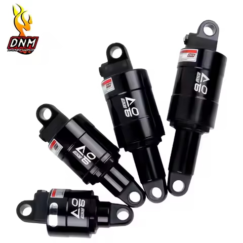 DNM AO-6 Air Rear Shock Air Pressure Adjustable 100mm 125mm 150mm 165mm Folding Bike Mountain Bike R