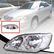 ไฟหน้า รุ่น โตโยต้า คัมรี่ TOYOTA CAMRY ACV30 สีใส 2002 - 2004 สีใส ข้างซ้าย ไม่รวมชุดหลอดไฟ
