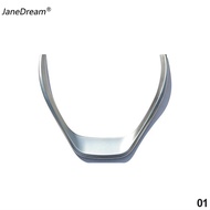 JaneDream Car Steering Wheel Decorative Frame Panel Cover Trim For BMW 3 Series F30 F32 F34 2013-201