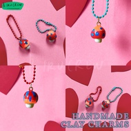 Handmade Mushroom Clay Charms - for bracelets, necklaces, keychains, handphones