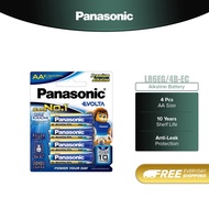 Panasonic Evolta Battery - AA Size (4 Pcs) LR6EG/4B-EC