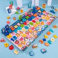 8 IN 1 PUZZLE MATCHING BOARD / MONTESSORI PUZZLE 8 IN 1 COMPLETE