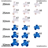 [Spring] 20Mm/25mm/32mm diameter pvc water pipe tube adapter connectors [SG]